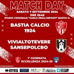 Bastia – Sansepolcro si gioca sabato