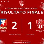 Narnese – Bastia 2-1