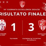 Castiglione del Lago – Bastia 1-3